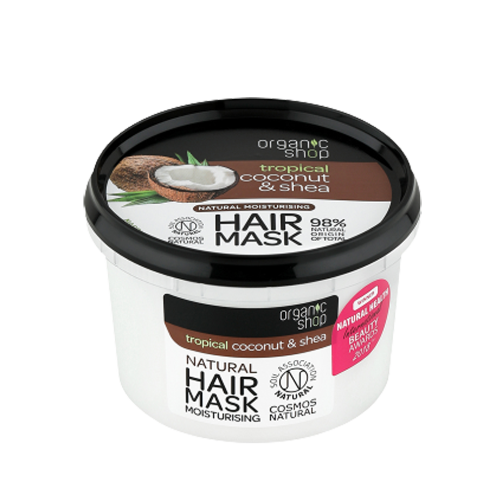 Organic Shop Maschera Idratante Cocco e Karit&egrave; 250 ml, , large