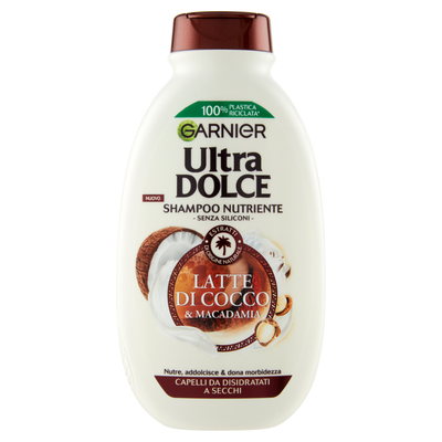 Ultra Dolce Latte di Cocco e Macadamia Shampoo 250 ml