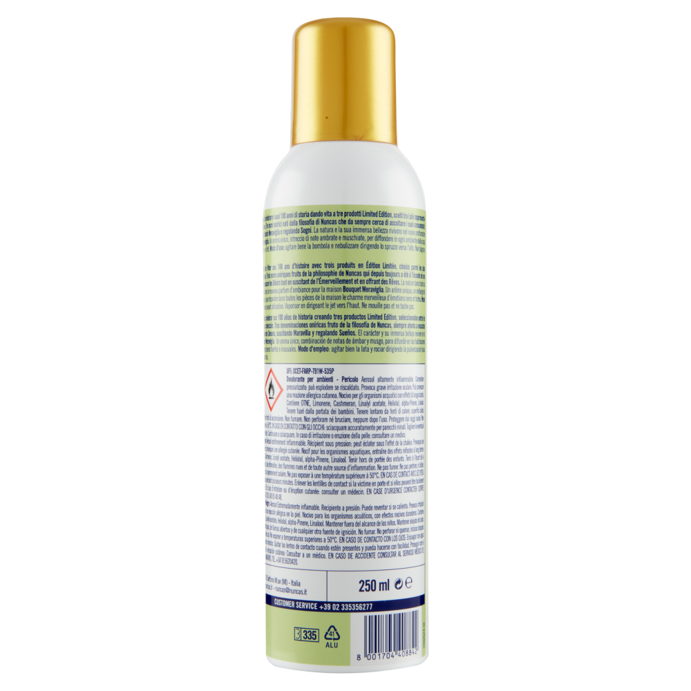 Nuncas Bouquet Profumatore per Ambienti Meraviglia 250 ml, , large