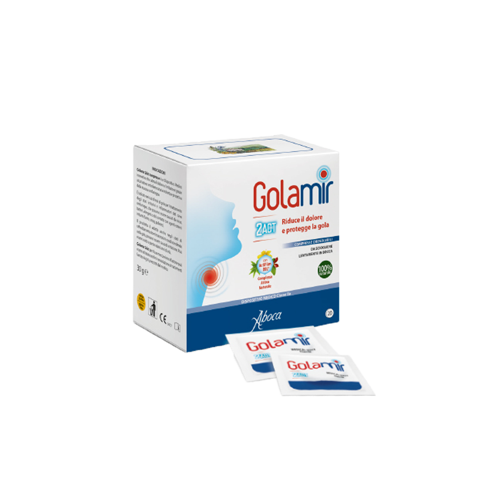 Aboca Golamir 2ACT 20 Compresse Orosolubili, , large