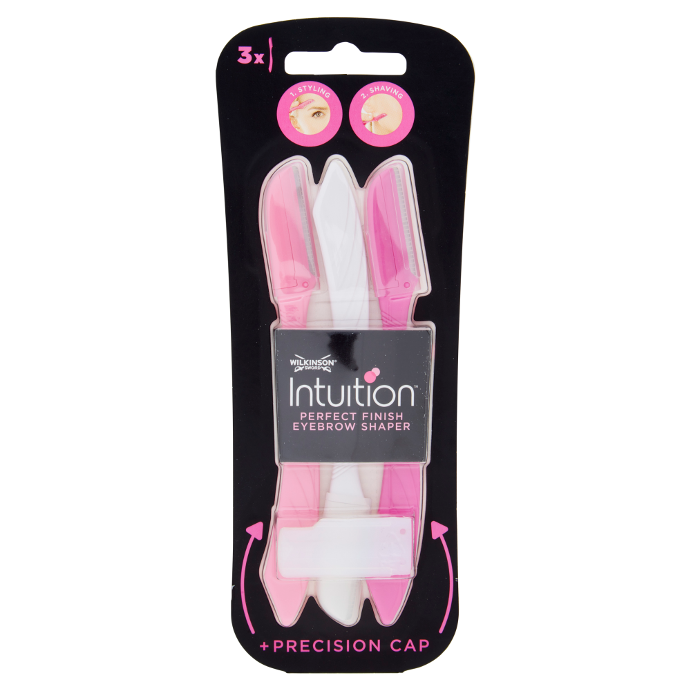 Wilkinson Sword Intuition Perfect Finish Eyebrow Shaper - -