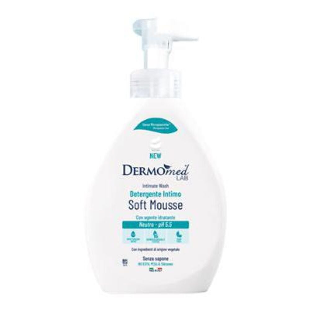 Dermomed Detergente Intimo Mousse Neutro 600ml - - - Immagine 1