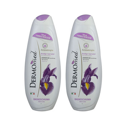 Dermomed Bagnoschiuma Iris - Confezione 2 x 650 ml	