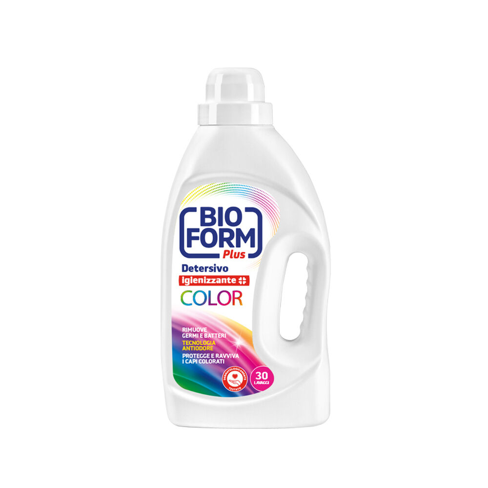 Bioform Plus Detersivo Lavatrice Igienizzante Color 30 Lavaggi, , large