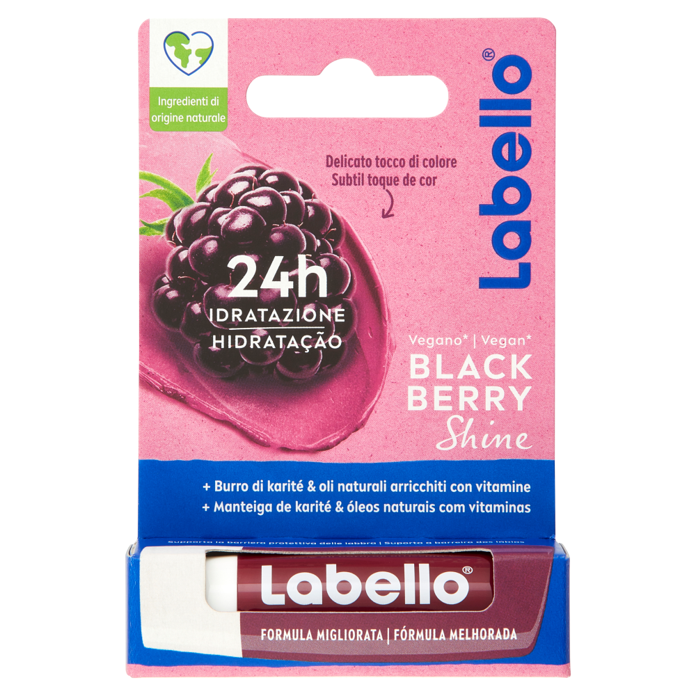 Labello Black Berry Shine 4.8 g - -