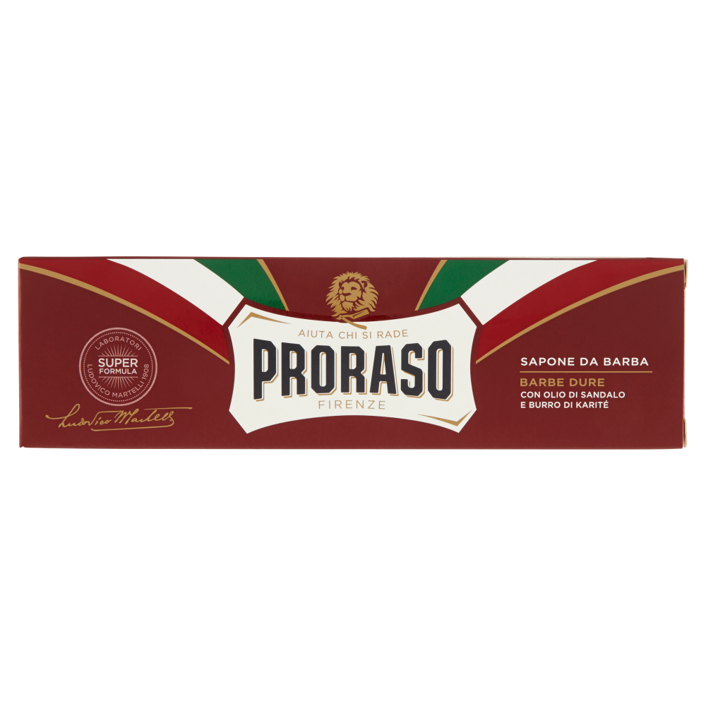 Proraso Olio di Sandalo e Burro Karité Sapone da Barba 150 ml, , large