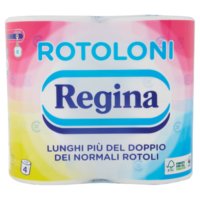 Regina Rotoloni 4 Rotoli,  Regina Rotoloni 4 Rotoli