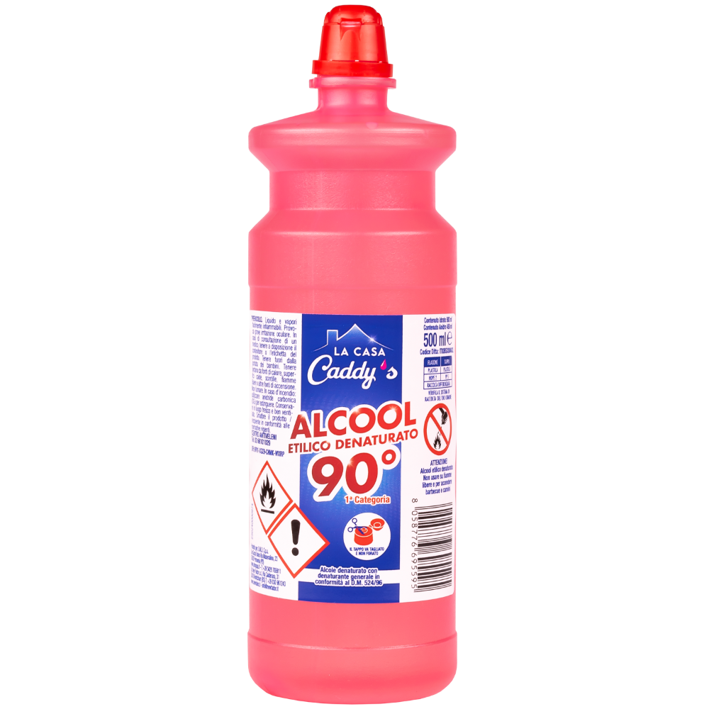 Caddy's Alcool Etilico Denaturato 500ml - -