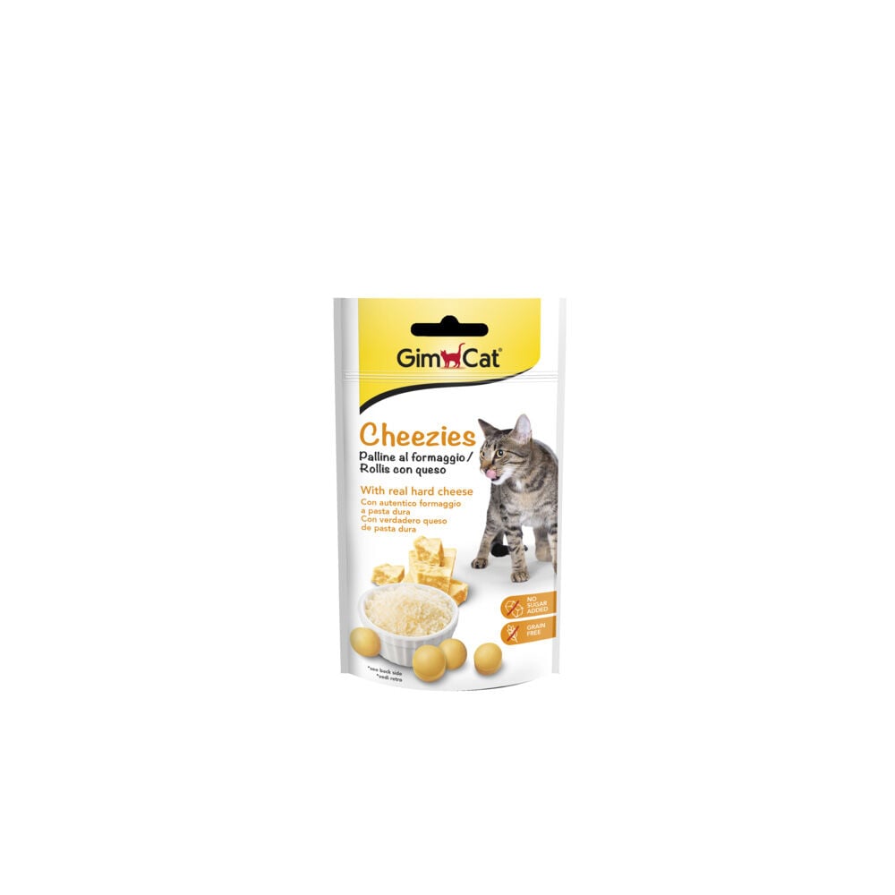 Gimcat Cheezies Palline al Formaggio 50 g, , large