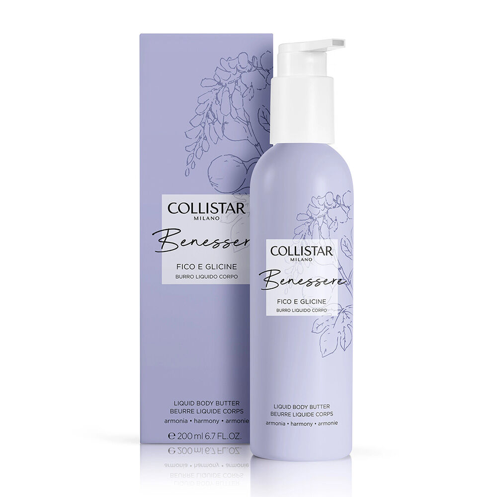 Collistar Benessere Fico E Glicine Liquido Corpo 200ml, , large