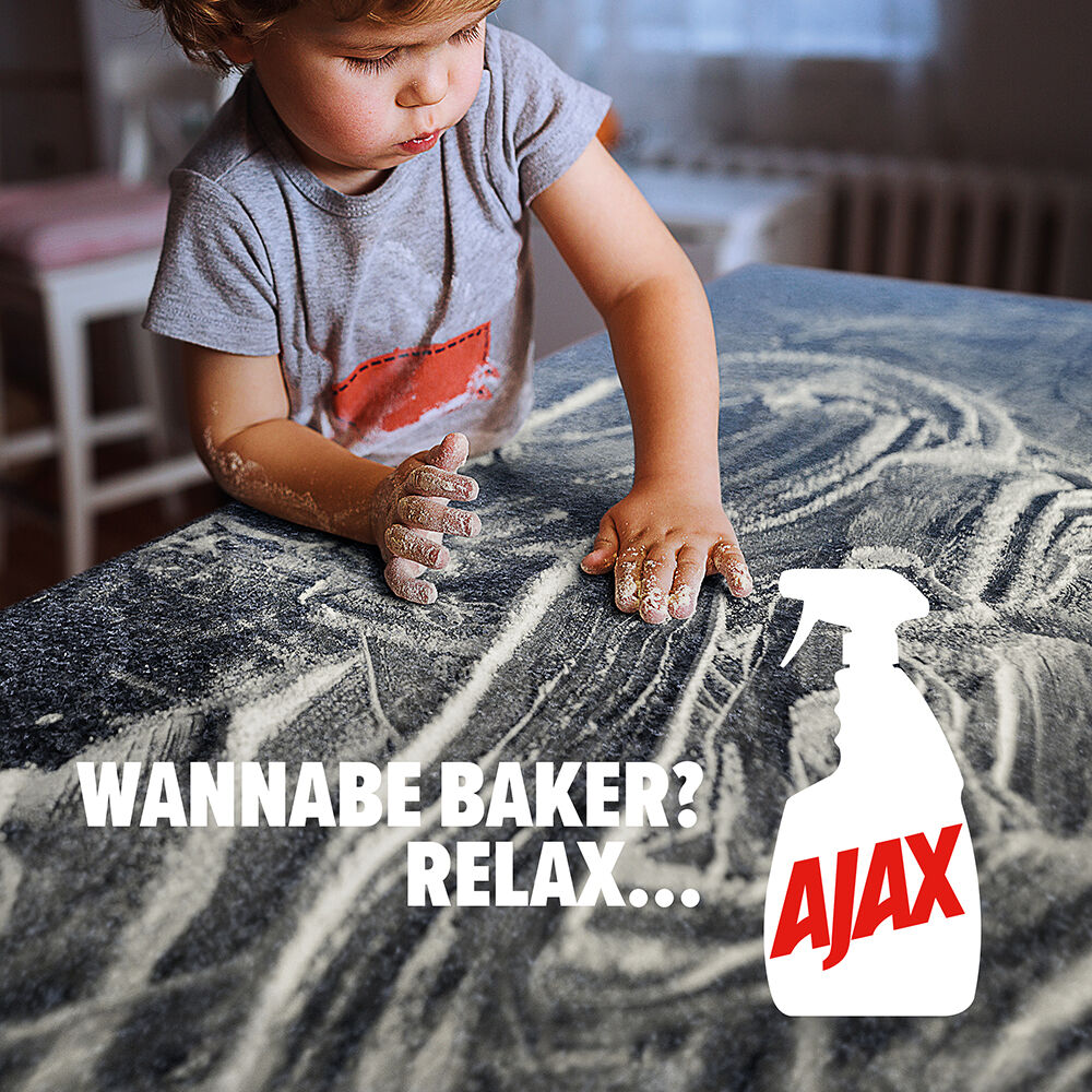 Ajax Detersivo Spray Anticalcare Doccia 600ml, , large