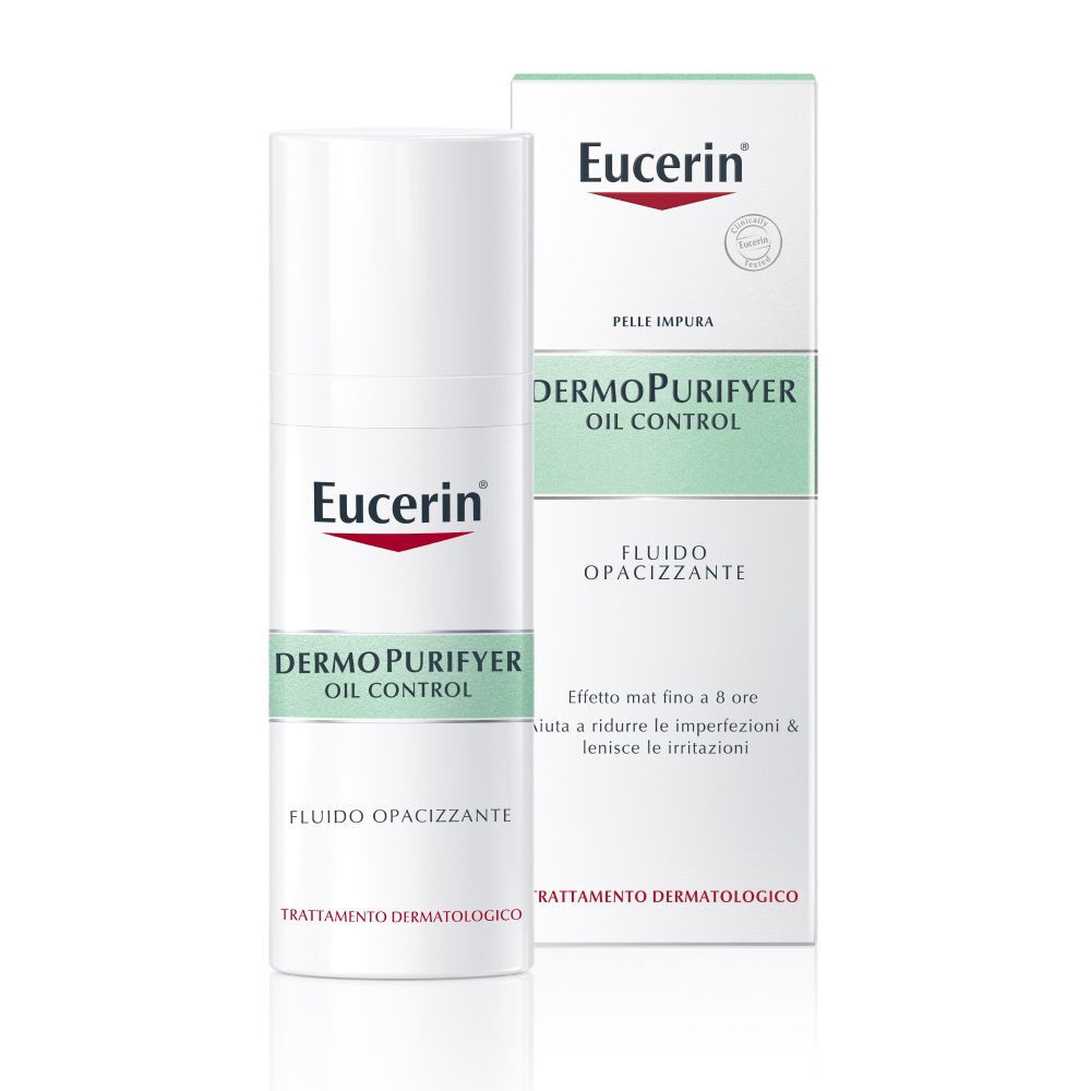 Eucerin Dermopure Fluido Opacizzante Viso Pelle Lucida 40 ml, , large