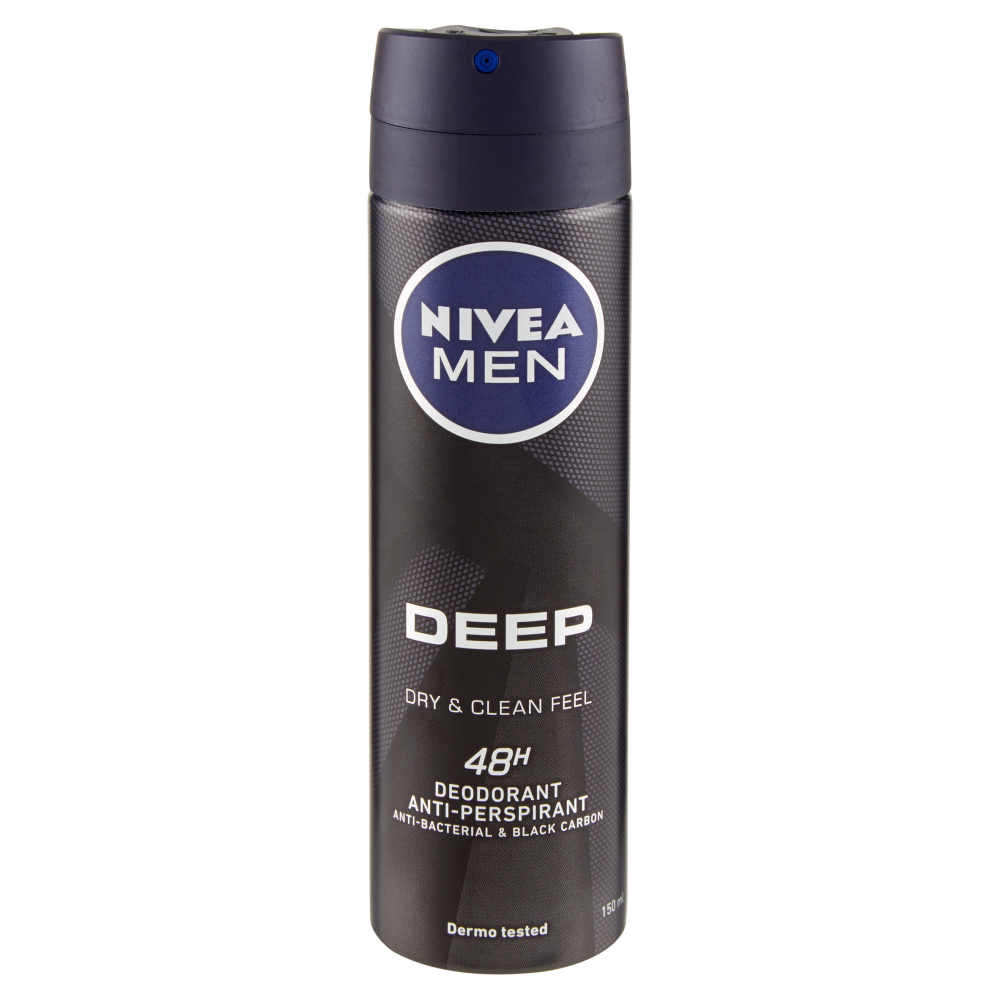 Nivea For Men Deep Deodorante Spray 150ml, , large
