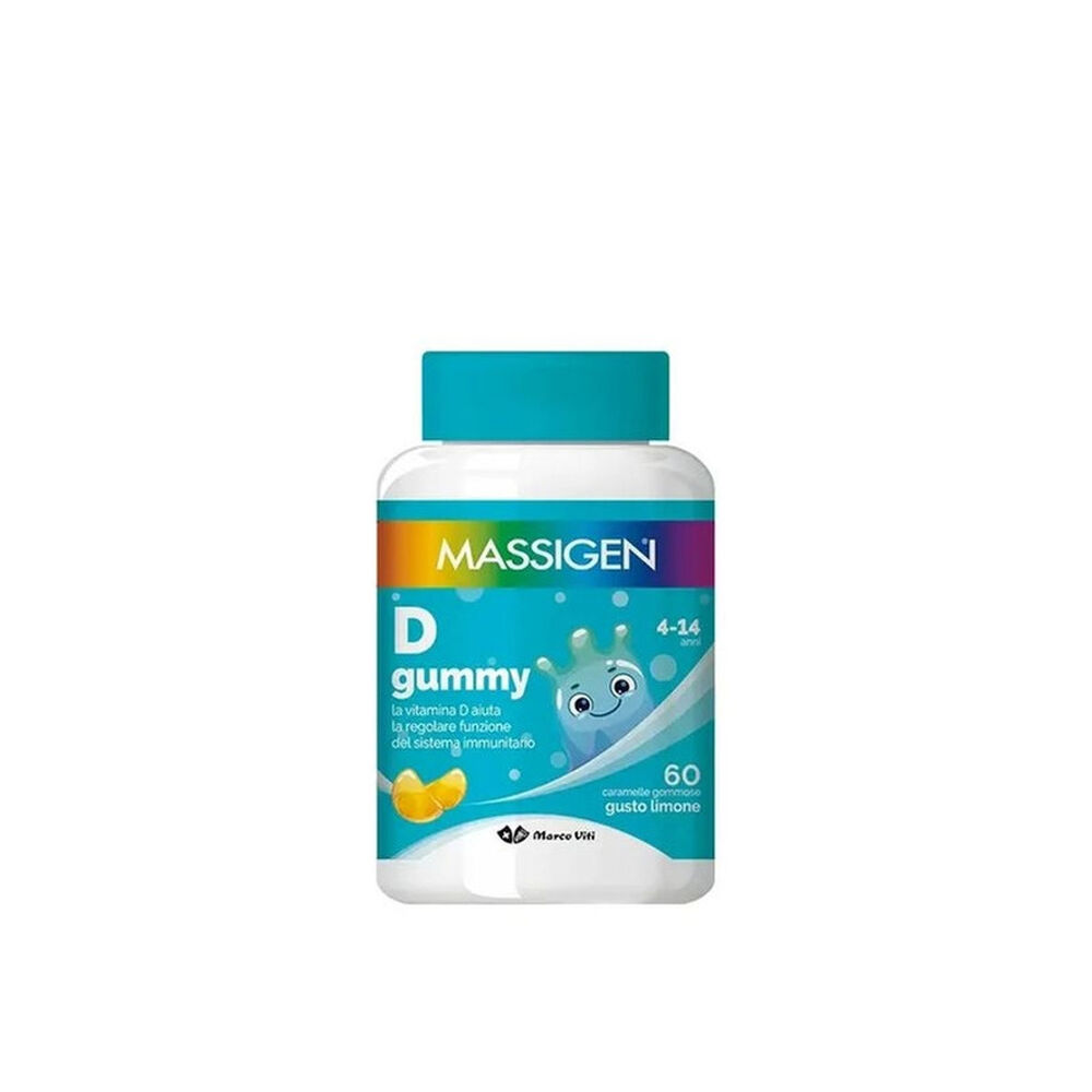 Massigen Integratore Vitamina D 60 Caramelle Gommose, , large