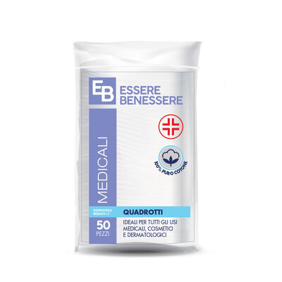 Essere Benessere Quadrotti 50 Pezzi