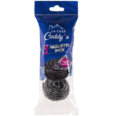 Caddy's Pagliette Inox 3 Pezzi