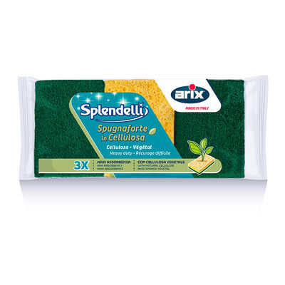 Arix Pannospugna in Cellulosa Vegetale Confezione 3 Pezzi