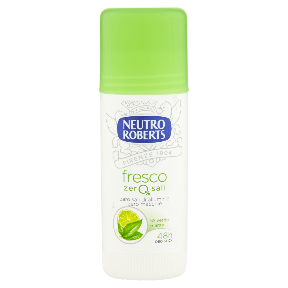 Neutro Roberts Fresco Tè Verde e Lime Deodorante Stick 40 ml - -