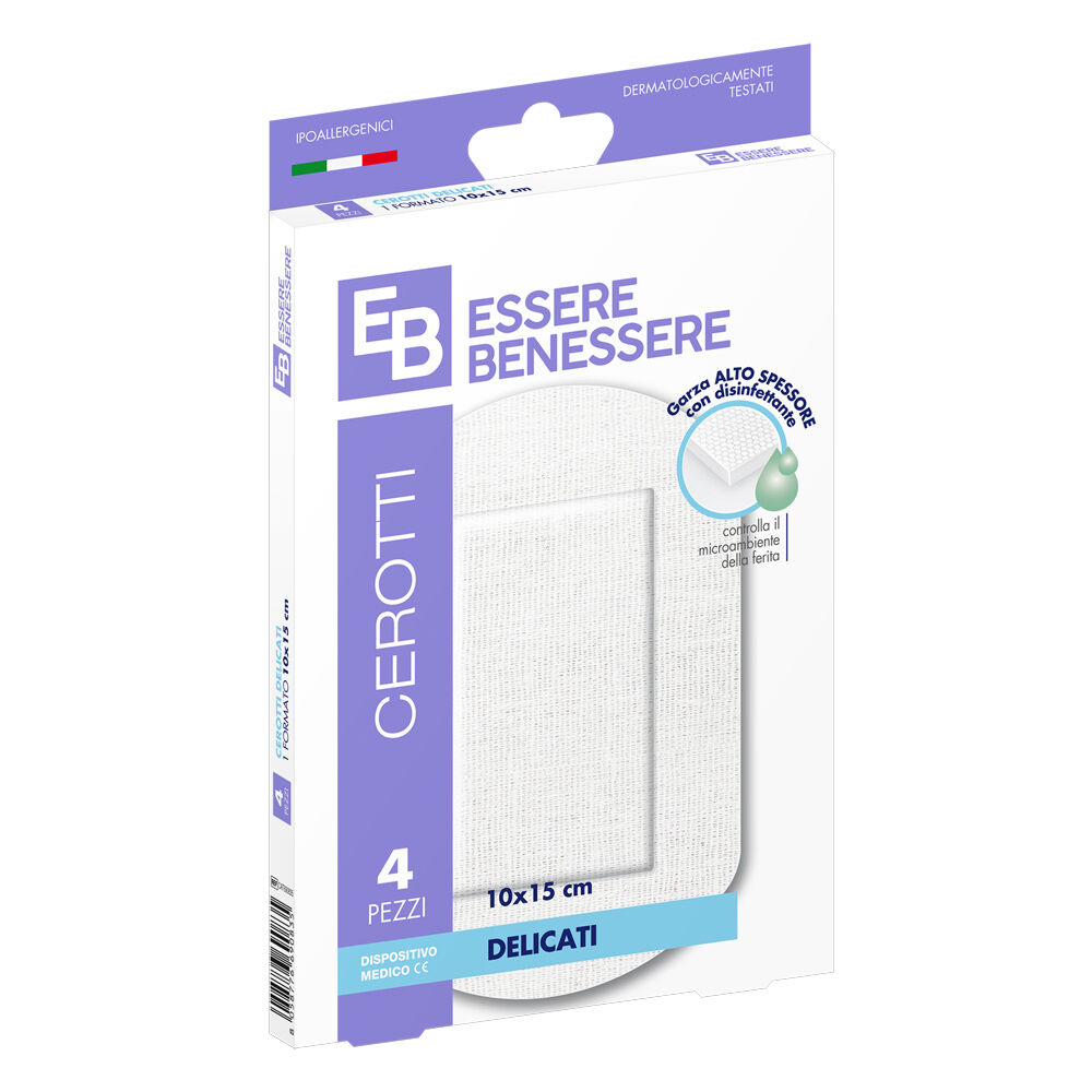 Essere Benessere Delicati 4 Cerotti, , large