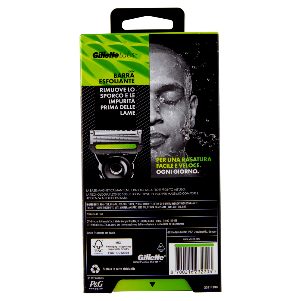Gillette Labs Completo + 1 Ricarica	, , large