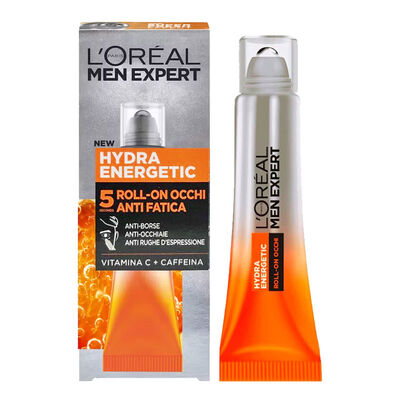 L'Or&eacute;al Paris Men Expert Hydra Energetic Roll-on Occhi 10 ml