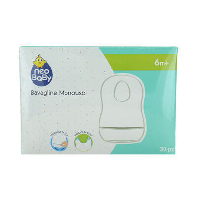 Neo Baby Bavagline Monouso 6m+ 30 Pezzi