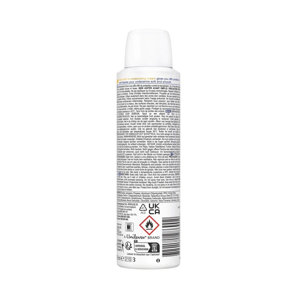 Dove Classic Deodorante Spray 150 ml, , large