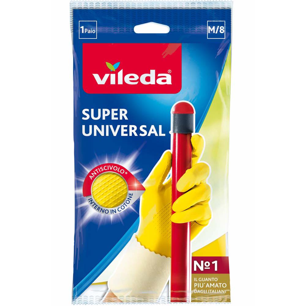 Vileda Guanti Super Universal M/8, , large