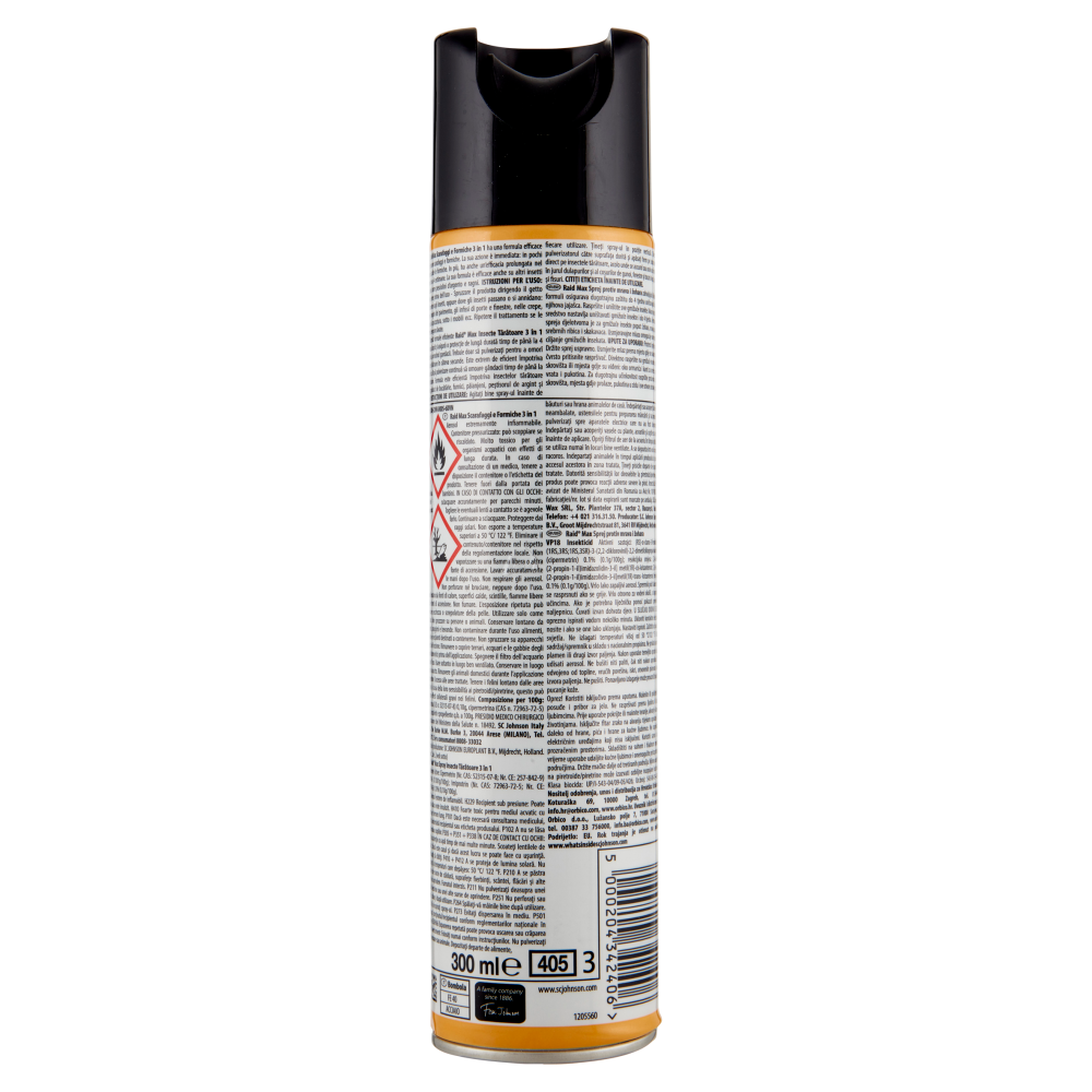Raid Aerosol Max Scarafaggi e Formiche 3in1 Spray Insetticida 300 ml, , large