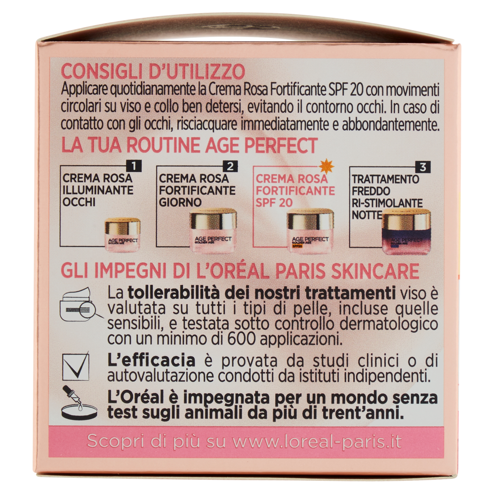 L'Or&eacute;al Age Perfect Golden Age Crema Viso Giorno 50 ml, , large