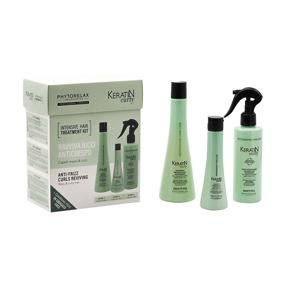 Phytorelax Keratin Curly Beauty Box - -
