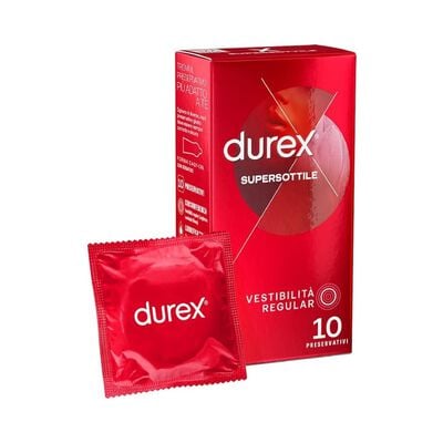 Durex Supersottile Regular 10 Pezzi