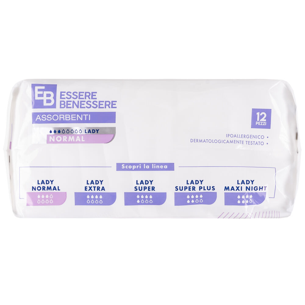 Essere Benessere Lady Assorbenti Normal 12 Pezzi, , large