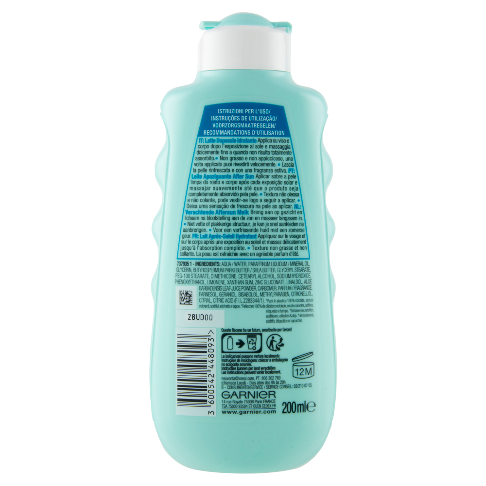 Ambre Solaire Latte Idratante Doposole 200 ml, , large