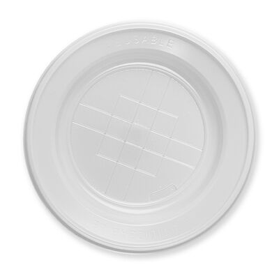 Ar&igrave; Piatti Fondi Bianchi 22 cm 25 pz Riutilizzabili	