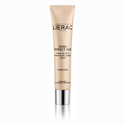 Lierac Teint Perfect Skin Fondotinta Fluido Perfezionatore 02-Beige Nude 30 ml