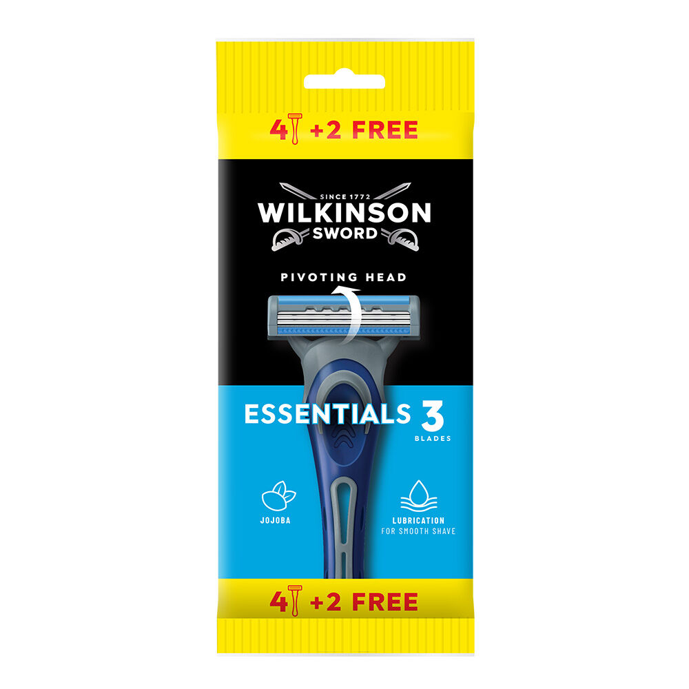 Wilkinson Sword Extra3 Essentials 4+2 - --image