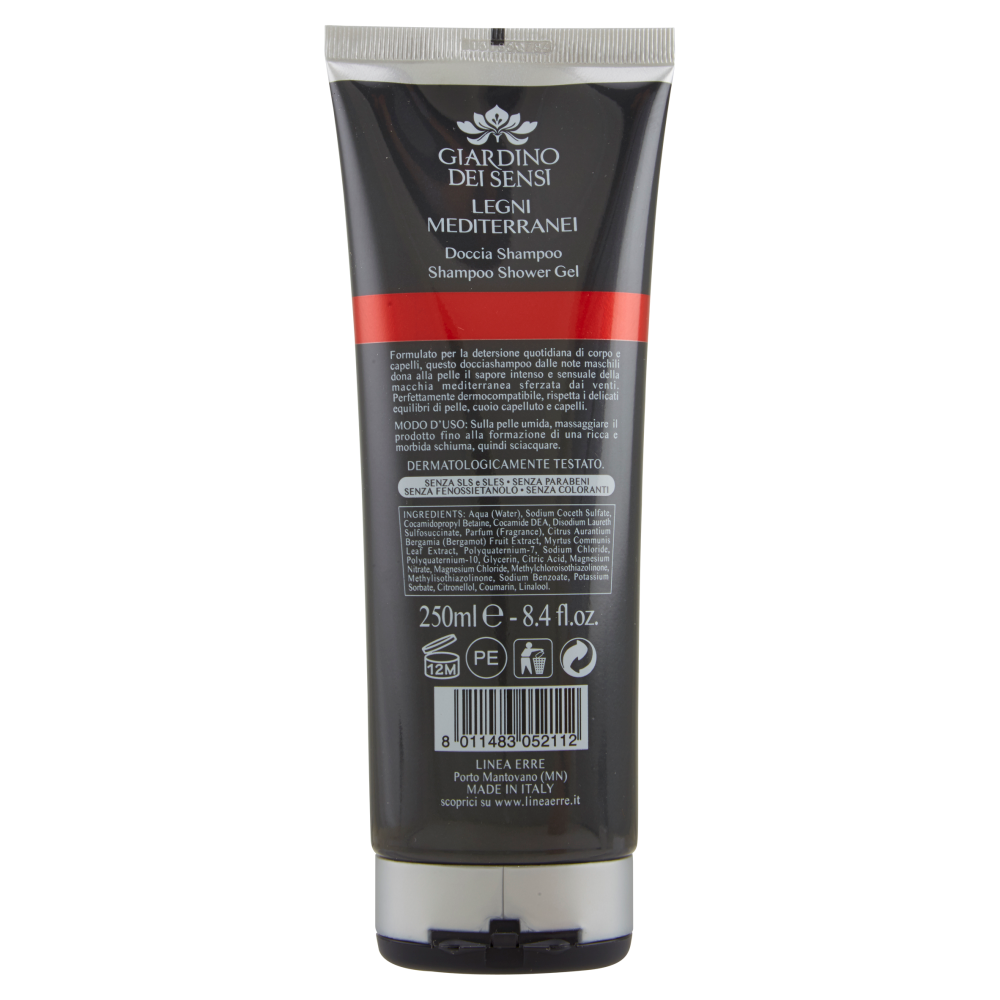 Giardino dei Sensi Doccia Shampoo For Men Legni Mediterranei 250 ml, , large