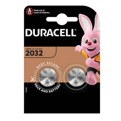 Duracell Electonics CR2032 3V 2 Batterie Bottone al Litio
