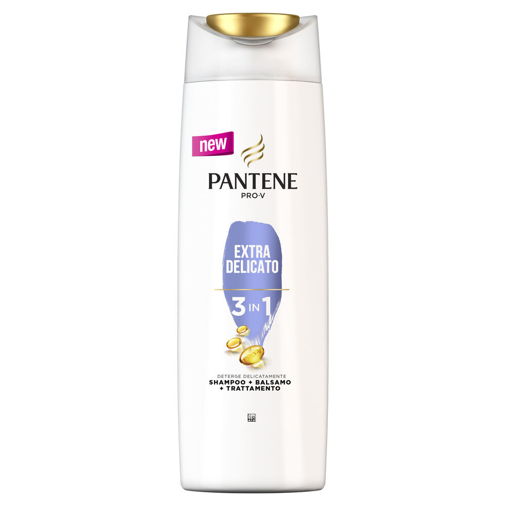 Pantene Pro-V Extra Delicato 3in1 per una Pulizia Delicata ma Nutriente 225 ml - -