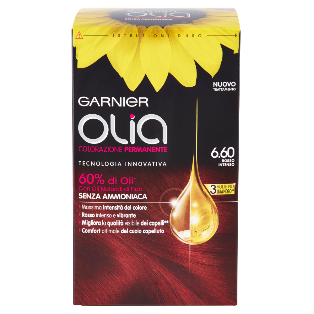 Olia Colorazione Permanente Rosso Intenso 6.60 - -