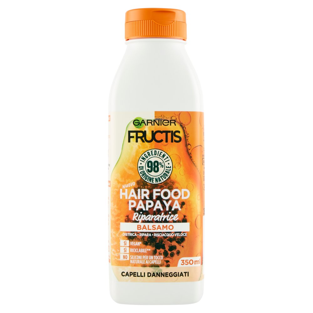 Fructis Hair Food Papaya Balsamo Riparatore 350 ml - -