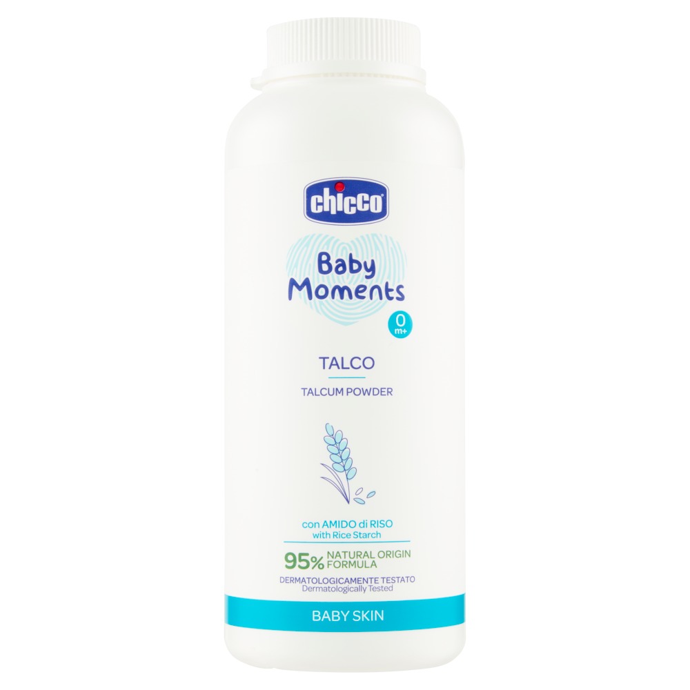 Chicco Baby Moments Talco Baby Skin 0m+ 150 g, , large