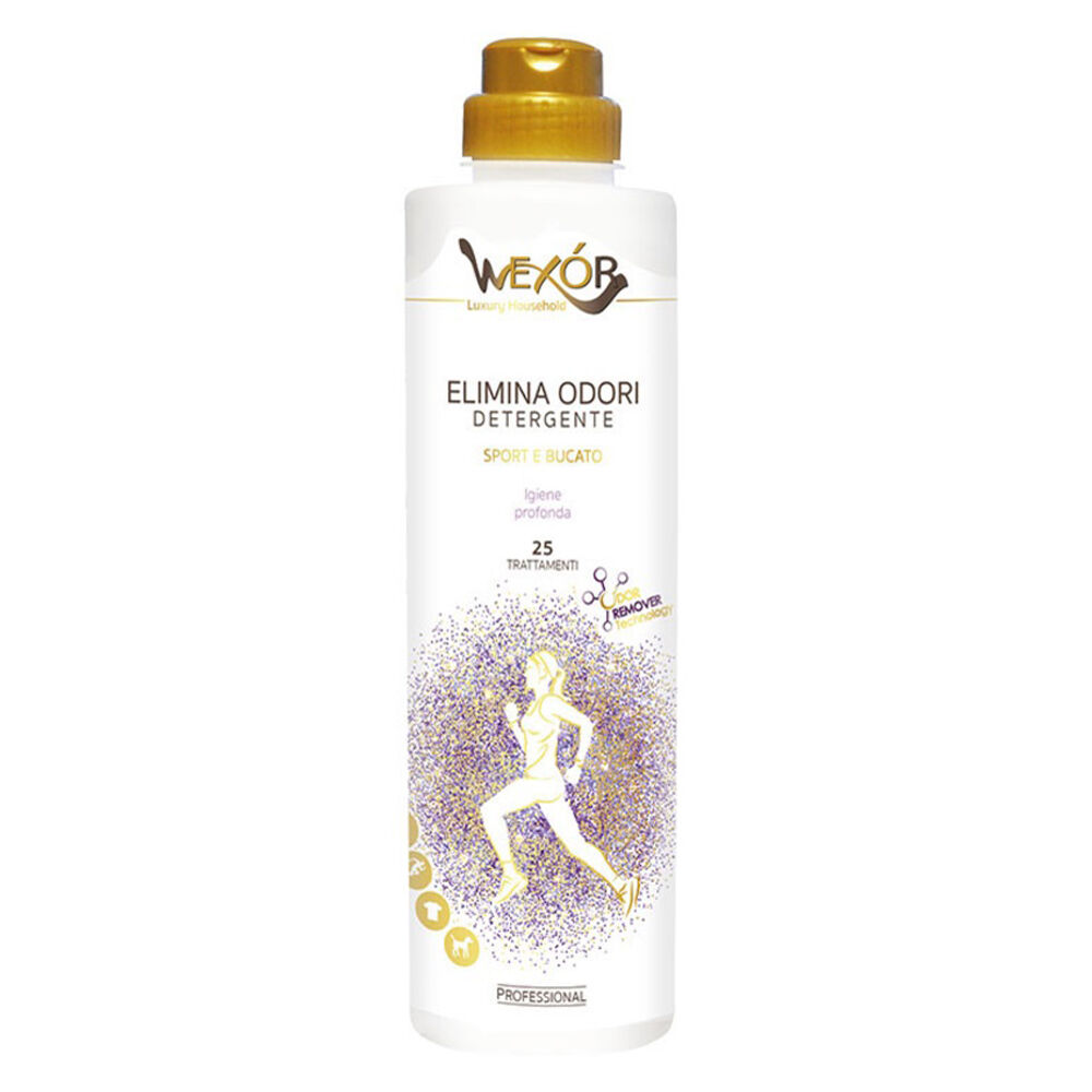 Wexor Detergente Elimina Odori Sport e Bucato 750 ml, , large
