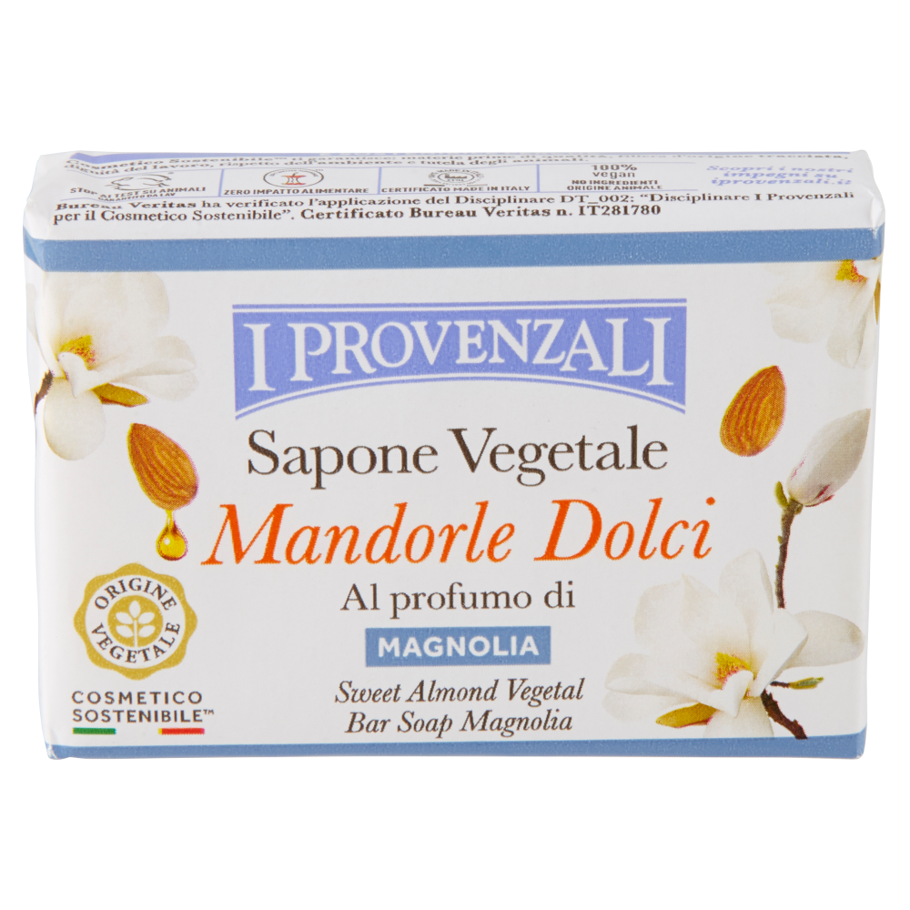 I Provenzali Sapone Vegetale Mandorle Dolci Profumazione Assortita 100g, , large