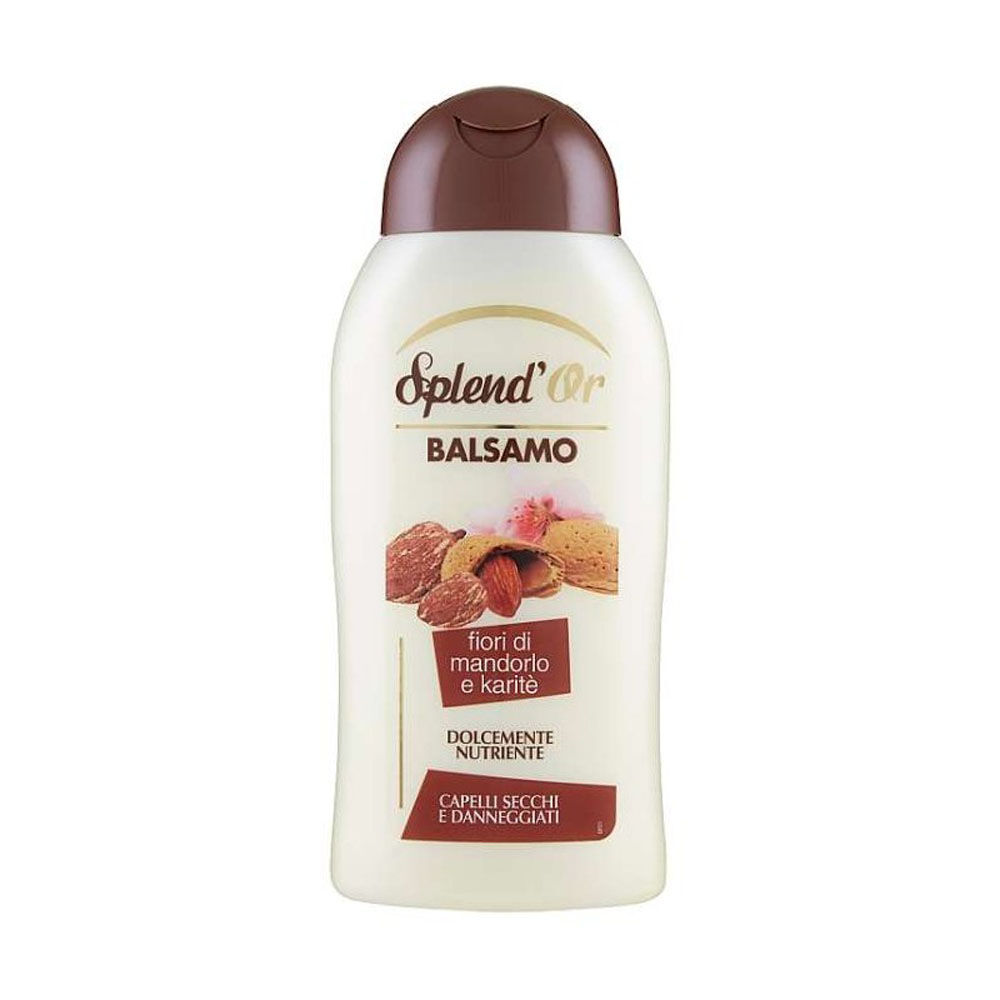 Splend'or Balsamo Fiori Di Mandorlo E Karite Capelli Secchi E Danneggiati 300 ml, , large