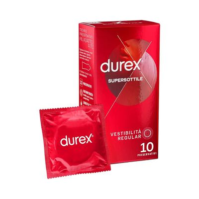 Durex Supersottile Regular 10 Pezzi
