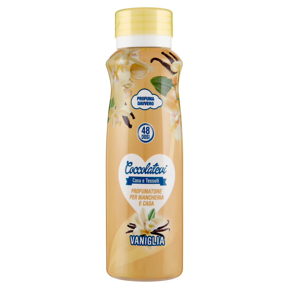 Coccolatevi Casa e Tessuti Profumatore per Biancheria e Casa Vaniglia 300 ml, , large
