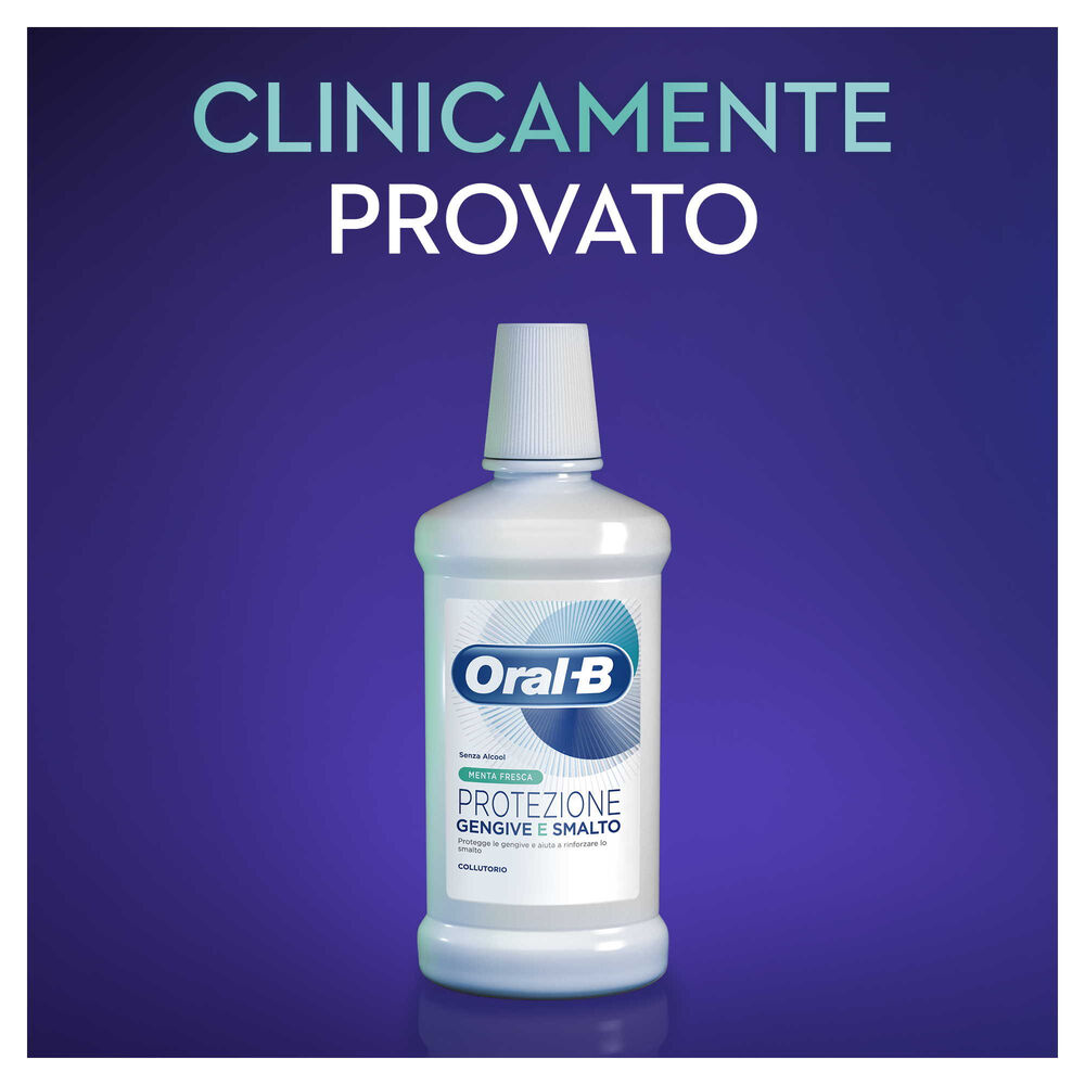 Oral-B Collutorio Protezione Gengive e Smalto Menta Fresca 500 ml, , large