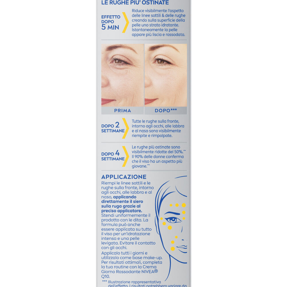Nivea Q10 Anti-Rughe Expert Filler Siero Anti-rughe Mirato 15 ml, , large